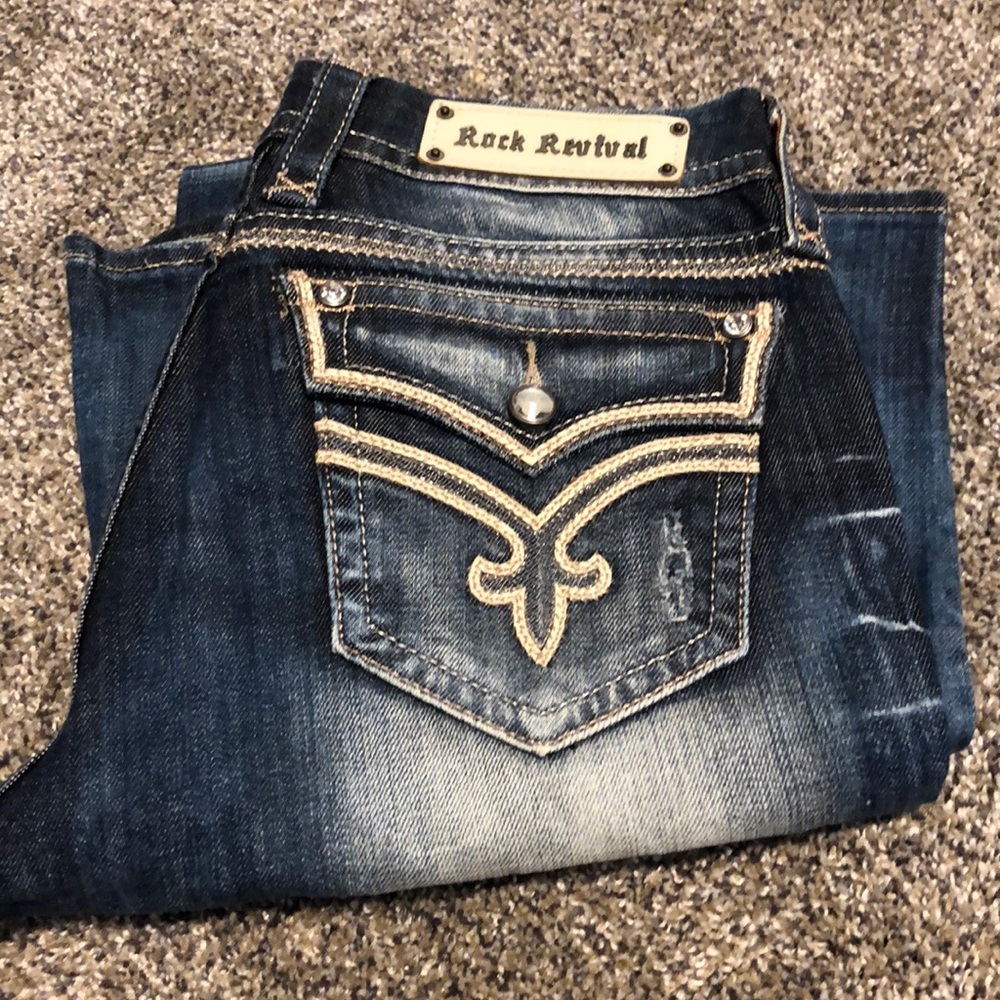 Rock revival size 31 boot cut jeans